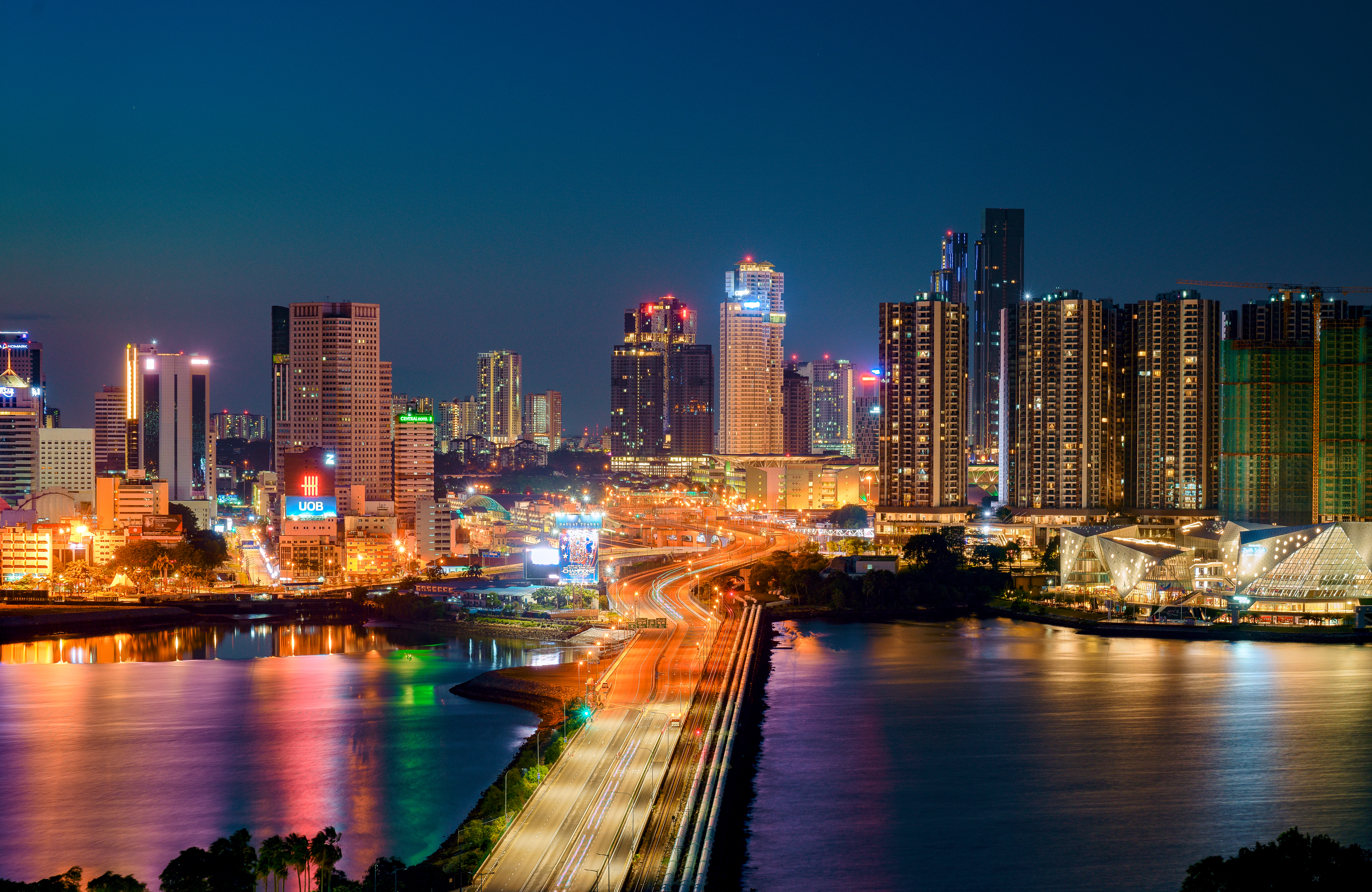 Johor Bahru skyline